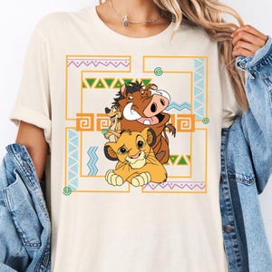 The Lion King Simba Pumbaa Timon Shirt, Disney Hakuna Matata T-Shirt, Animal Kingdom Matching T-Shirt, Disneyland Family Vacation Tee