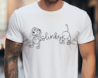 Disney Toy Story Slinky Dog T-shirt, Pixar Toy Story Slinky T-Shirt, Disney Slinky Tee, Disney Pixar Movie Shirt, Disney Family Vacation Tee
