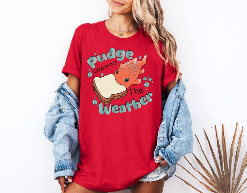 Disney Lilo and Stitch Pudge Controls The Weather Shirt, Disney Fish Pudge T-shirt, Disneyland Family Matching Shirt, Magic Kingdom Tee