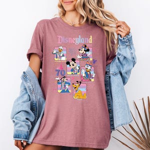 Disneyland 70th Anniversary Sweatshirt, Disney Mickey & Friends 70 Years of Magic Hoodie, Mickey And Friends Sweat, 70th Anniversary shirt