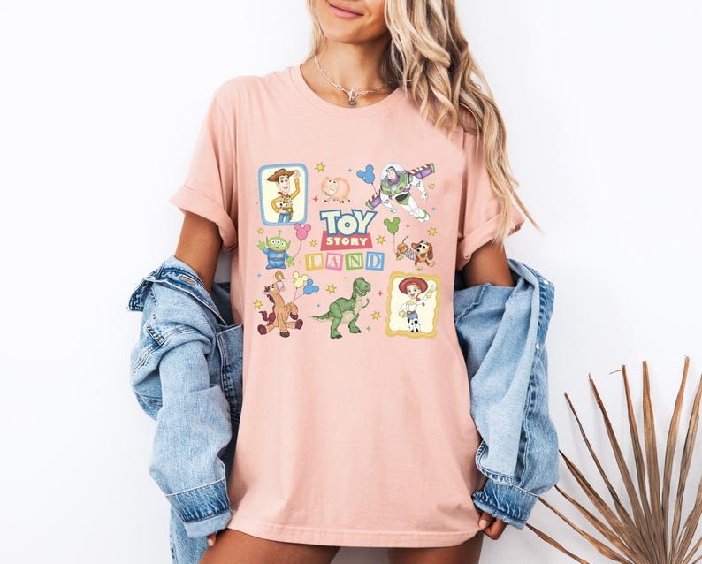 Disney Toy Story Land Shirt, Pixar Toy Story Characters T-Shirt, Disneyland Trip Kids Shirt, Woody and Buzz Shirt, Wdw Matching Gift Tee