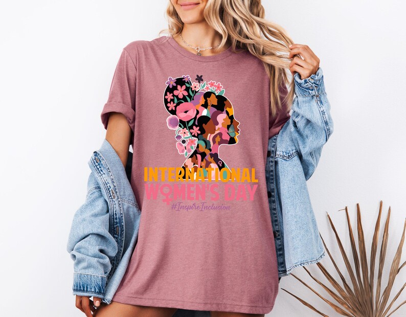 International Women's Day Sweatshirt, Women's Day 2025 Shirt, 8 March Women's Day Shirt, Strong Tee, Female Shirt, Inspire Inclusion Shirt