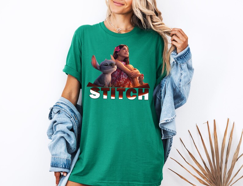 Live Action Lilo & Stitch T-Shirt, Disney Lilo And Stitch Movie Shirt, Disney Matching Friendship Shirt, Disneyland Vacation Gift Tee