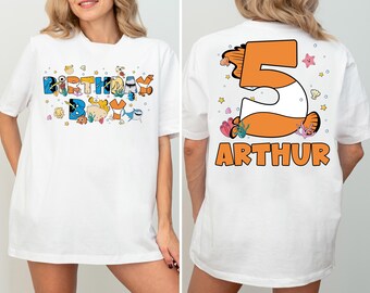 Gepersonaliseerde Disney Finding Nemo shirt verjaardag jongen, Pixar Nemo verjaardag T-shirt, Disney verjaardag shirt, Disneyland verjaardag reis cadeau T-shirt