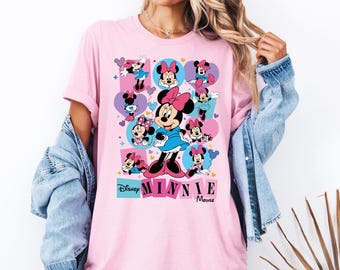 Chemise Minnie Disney, sweat-shirt voyage Disneyland pour filles, sweat à capuche assorti Minnie Mouse Besties pour filles, sweat-shirt vacances en famille Disneyland