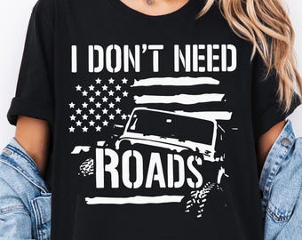 American Offroad T-shirt, Mountain Drive Sweatshirt, USA Flag Offroad Tee, 4WD Offroad Shirt, Offroad Race Shirt, Offroad Forest Sweater