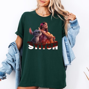 Live Action Lilo & Stitch T-Shirt, Disney Lilo And Stitch Movie Shirt, Disney Matching Friendship Shirt, Disneyland Vacation Gift Tee