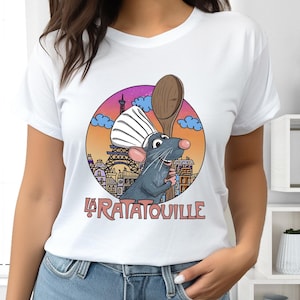 Disney Pixar Ratatouille Shirt, Chef Remmy Shirt, Rat Chef Shirt, Disnay Kids Tee, Remy Gusteau&#39;s Shirt, Disney Family Matching Shirts