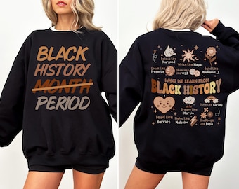 Black History Month Period Shirt, African American Tee, Juneteenth Shirt, MLK Equality Shirt, Melanin T-Shirt, Black Lives Matter Tee