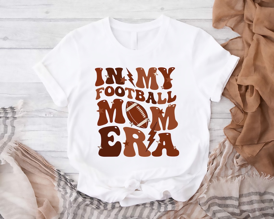 In My Football Mom Era Shirt, Game Day Football Mom Shirt, Sports Mom