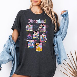 Disneyland 70th Anniversary Sweatshirt, Disney Mickey & Friends 70 Years of Magic Hoodie, Mickey And Friends Sweat, 70th Anniversary shirt