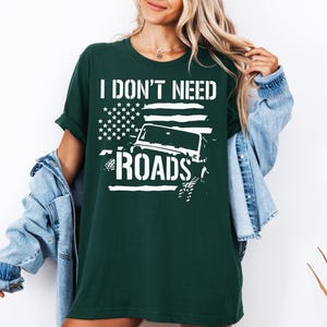 American Offroad T-shirt, Mountain Drive Sweatshirt, USA Flag Offroad Tee, 4WD Offroad Shirt, Offroad Race Shirt, Offroad Forest Sweater
