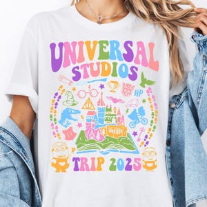 Universal Studios Trip 2025 Shirt, Universal Studios Orlando Vacation T-Shirt, Universal Studios Family Vacation Tee, Universal Studios Tee