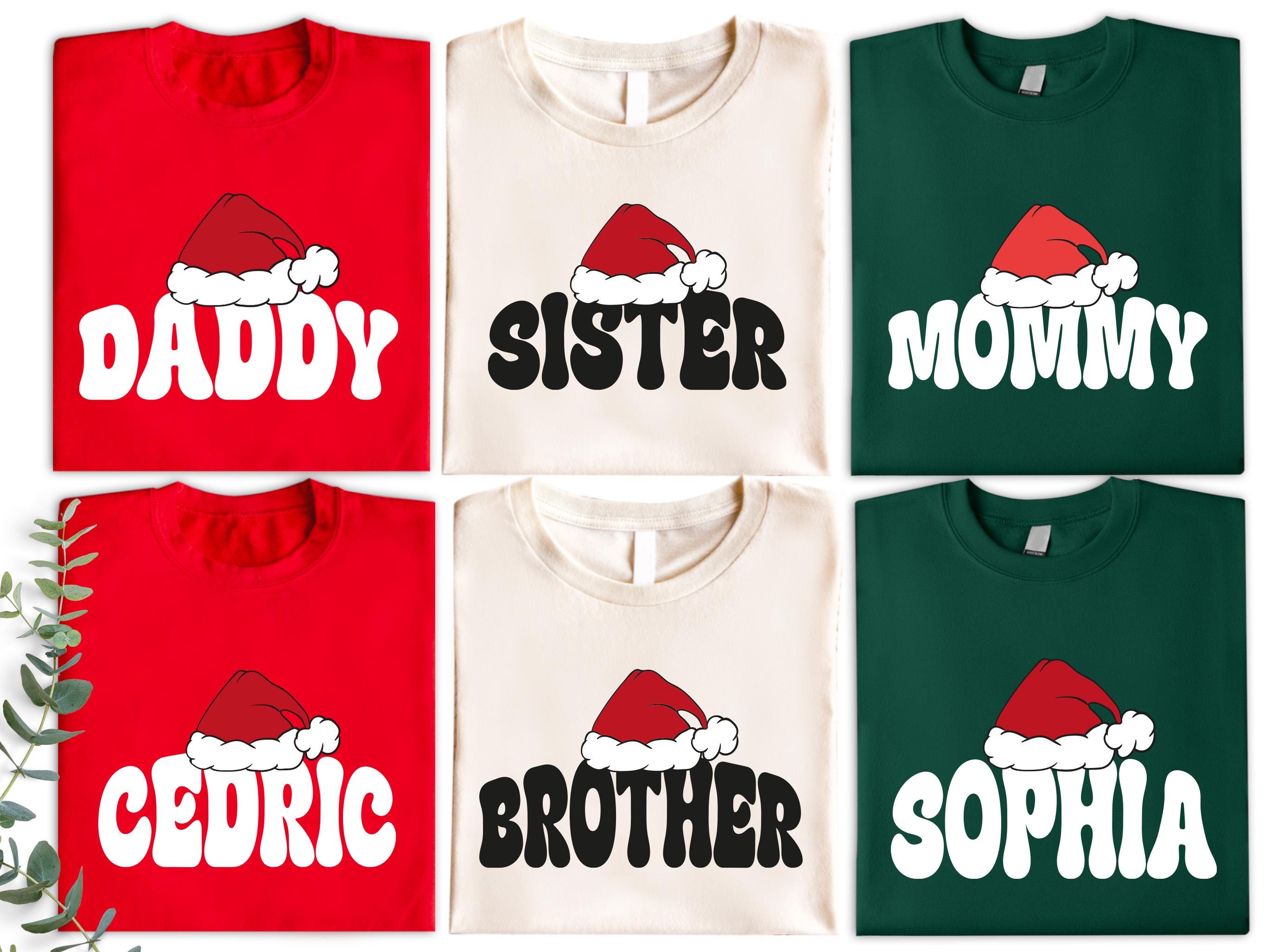Chemise Fille Noël XS 4-5 Neuve Avec étiquette - Hoppy Holidays Selfie - Coton