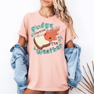 Disney Lilo and Stitch Pudge Controls The Weather Shirt, Disney Fish Pudge T-shirt, Disneyland Family Matching Shirt, Magic Kingdom Tee