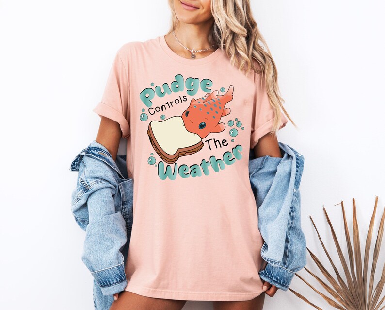 Disney Lilo and Stitch Pudge Controls The Weather Shirt, Disney Fish Pudge T-shirt, Disneyland Family Matching Shirt, Magic Kingdom Tee