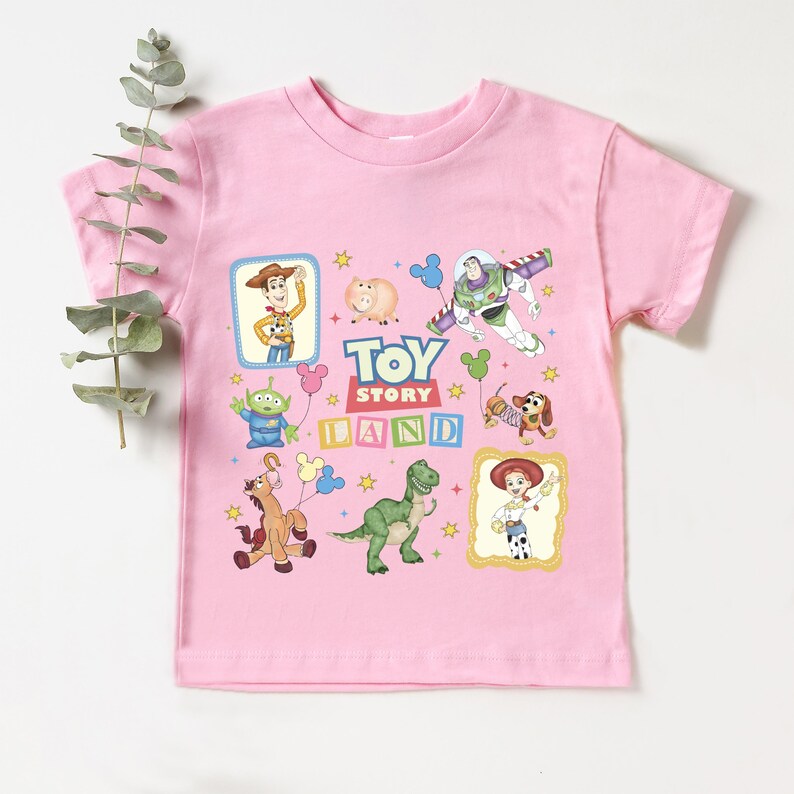 Disney Toy Story Land Shirt, Pixar Toy Story Characters T-Shirt, Disneyland Trip Kids Shirt, Woody and Buzz Shirt, Wdw Matching Gift Tee