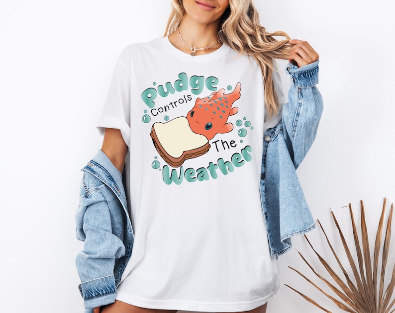 Disney Lilo and Stitch Pudge Controls The Weather Shirt, Disney Fish Pudge T-shirt, Disneyland Family Matching Shirt, Magic Kingdom Tee