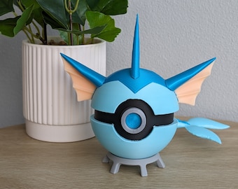 Vaporeon Themed Pokeball