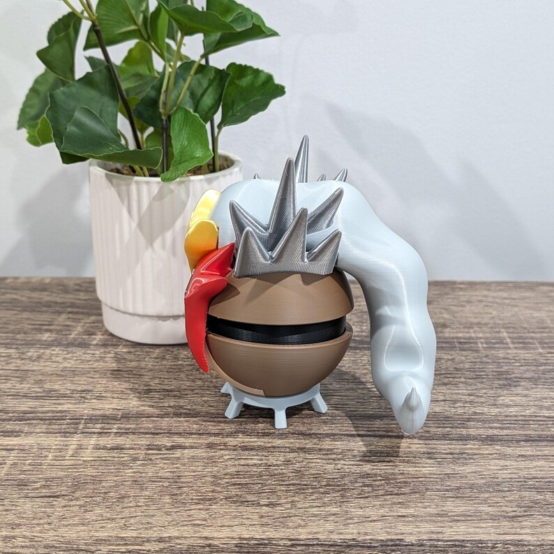 Entei Ball Entei Poke Ball | 3D Printed Display Ball - Etsy UK