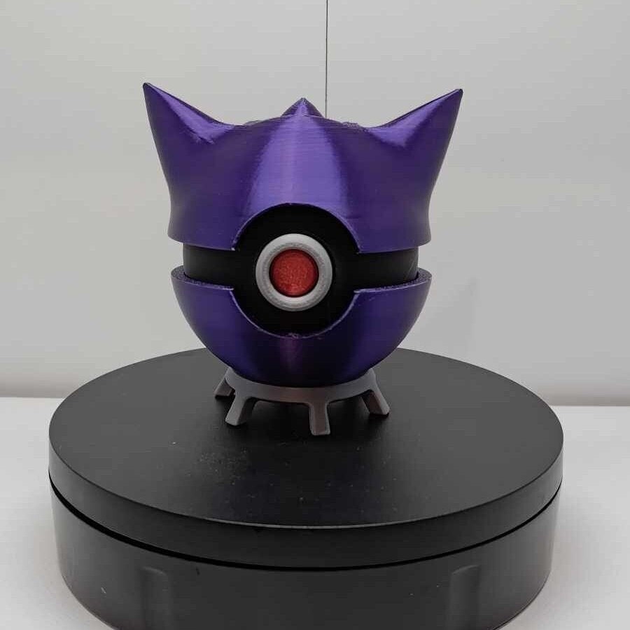 Shiny Gastly, Haunter and Gengar 3D assets discovered in app's