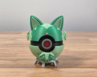 LEGITIMATE 5 MAX IV Shiny Hidden Ability Sprigatito Pokemon