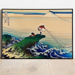 Kajikazawa in Kai Province - Katsushika Hokusai | Vintage Japanese Decor Digital Art PRINTABLE
