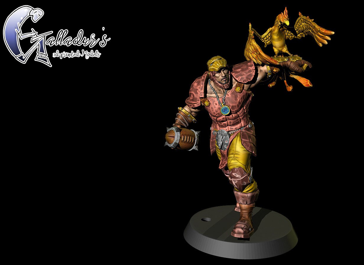 Starplayer von Galladur - verkauft mit Sockel
