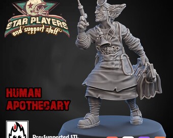 Staff and starplayers - Ugni miniatures - with 32mm base