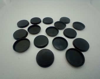 16 round bases 25 or 32 mm