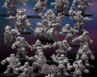 Dwarven Team - Darkstone Miners