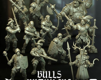 Bulls Brawlers - Punga Miniatures