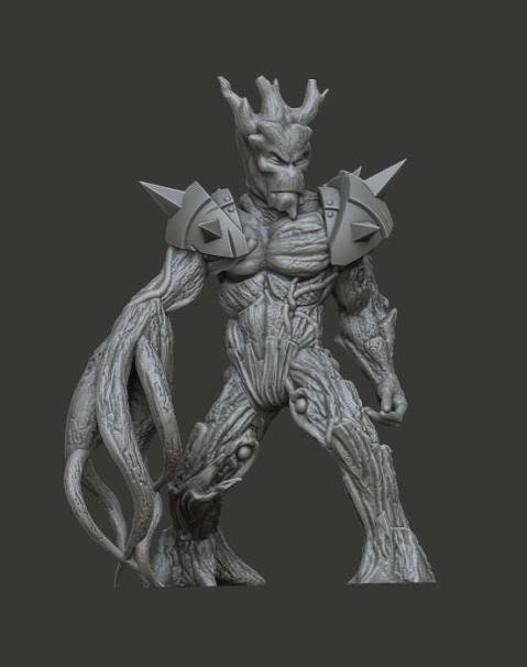 Tree man Groot - excluded Chicastprod - Crazy Mushroom
