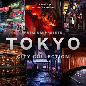 10 Tokyo city Japan Presets Lightroom Preset Mobile Presets Desktop Presets  Street Preset  Urban  skyscraper  Night Life  Black Instagram