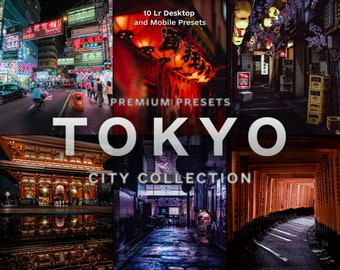 10 Tokyo city Japan Presets Lightroom Preset Mobile Presets Desktop Presets  Street Preset  Urban  skyscraper  Night Life  Black Instagram