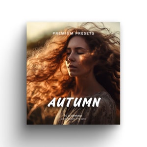 30 Autumn Herbst Lightroom Presets Desktop- und mobile Version am besten für Porträt-, Außen- und Landschaftsfotos