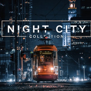 15 CITY NIGHTS Presets, Lightroom Preset , Mobile Presets,Desktop Presets, Outdoor Preset, Urban, Neon, Night Life, Black,Instagram