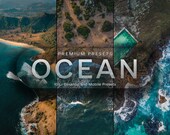 OCEAN summer presets, travel presets real estate presets cinematic nature presets lightroom mobile desktop lightroom presets spring presets
