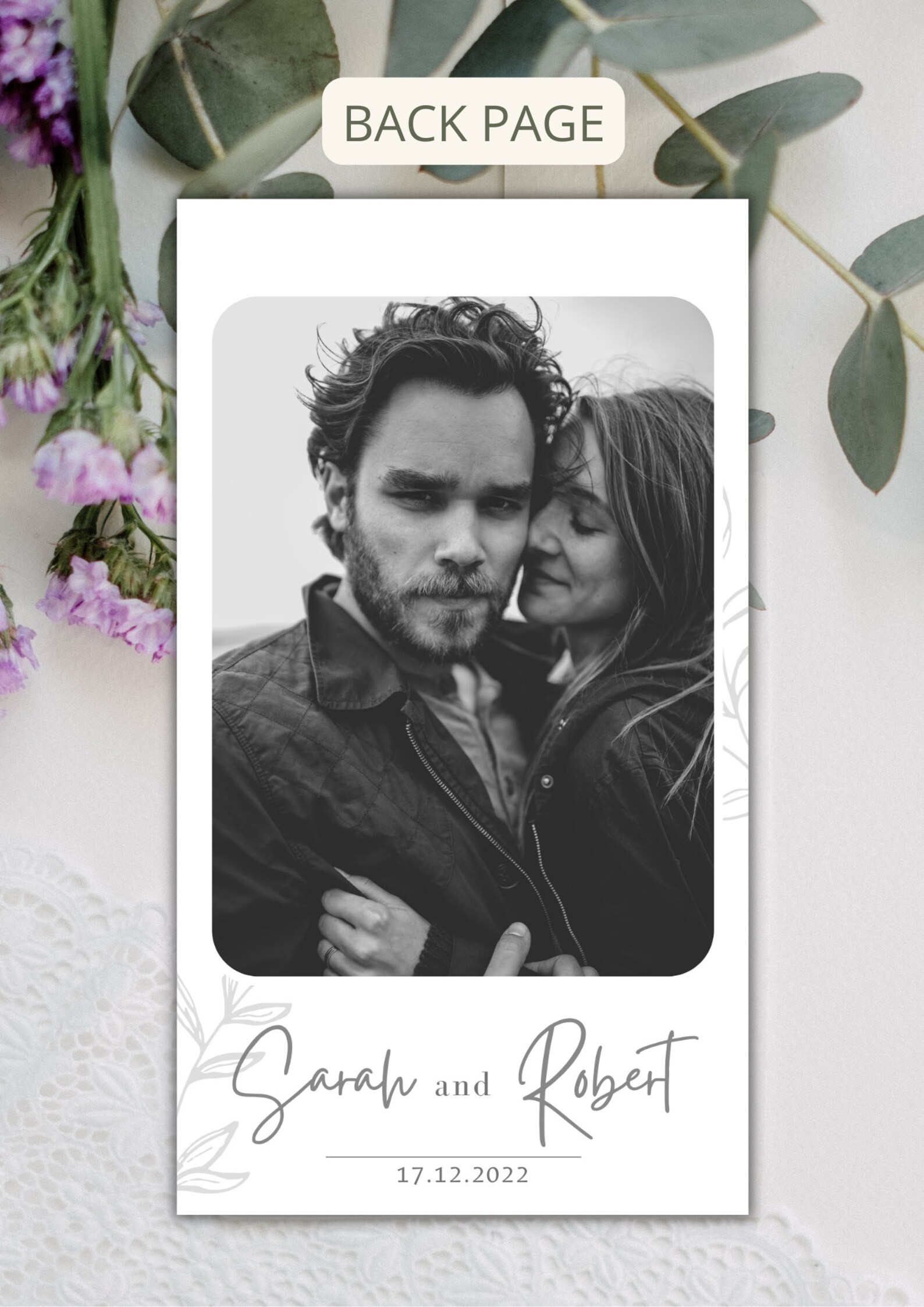 Save the Date Template Modern Minimal Save the Date With Etsy