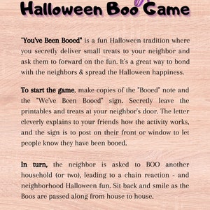 You've Been Booed, Booed Game, We've Been Booed, You've Been Booed ...