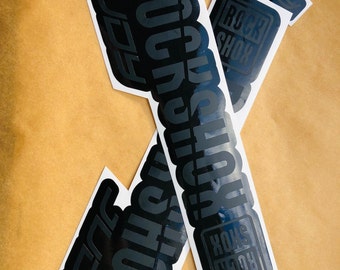 Stickers Pour Velo Rock Shox Zeb Decoupe 2021 - Star Sam