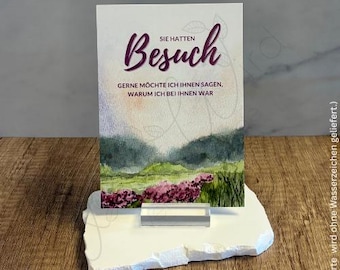 10, 20, 50 or 100 NH cards, JW service, JW gift, postcard, nature
