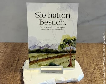 10, 20, 50 or 100 NH cards, JW service, JW gift, postcard, German, landscape