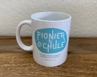 JW Tasse, Pionier Geschenk, Pionierschule