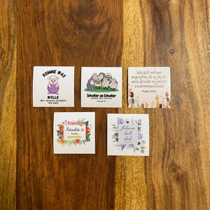 5 Stück, JW Magnet Visitenkarte, JW Geschenk, Pionier Geschenk