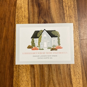 10, 20 ,50 oder 100 NH Karten, JW Dienst, JW Geschenk, Haus, Postkarte,