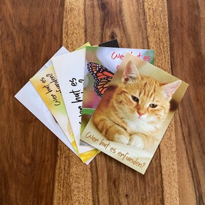 50 oder 100 NH Karten Mix, JW Dienst, JW Geschenk, Postkarte, Wer hat es erfunden?