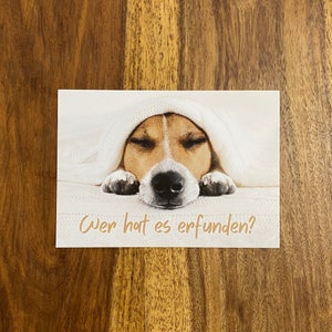 10, 20 ,50 oder 100 NH Karten, JW Dienst, JW Geschenk, Wer hat es erfunden? Hund
