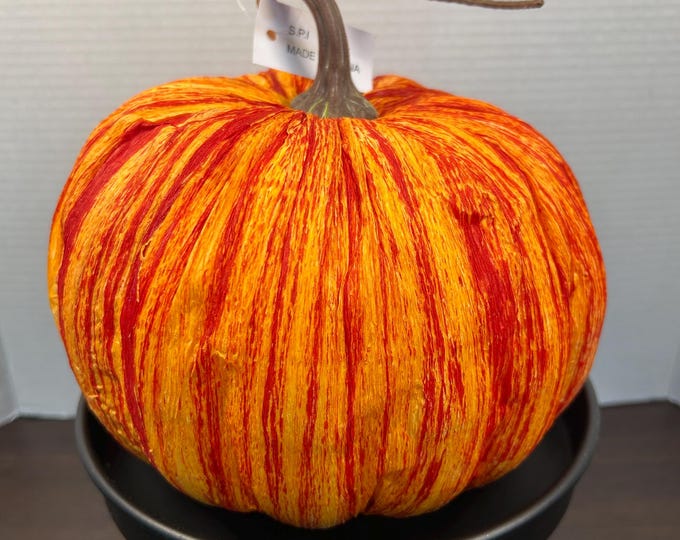 Pumpkin-Natural, Home Decoration, Wreath Accent, Orange