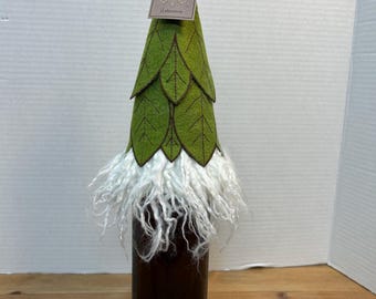Wine Bottle Topper, Gnome Wine Bottle Topper